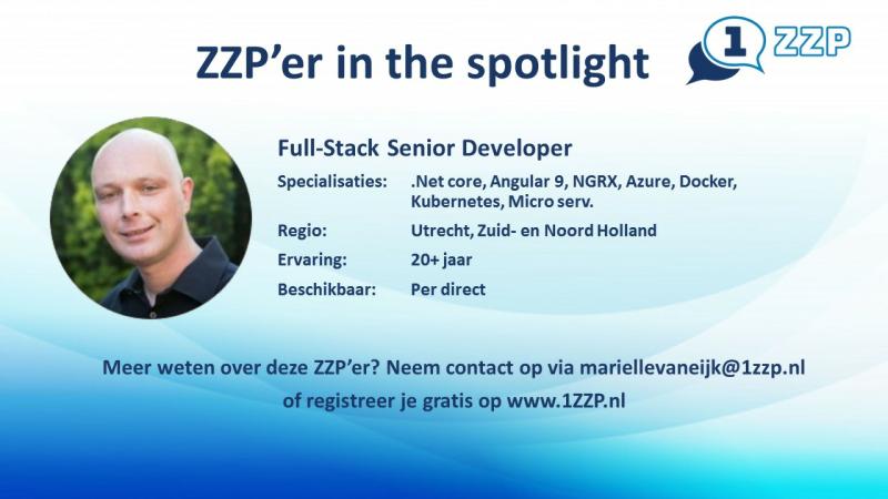 ZZP Full Stack Developer
